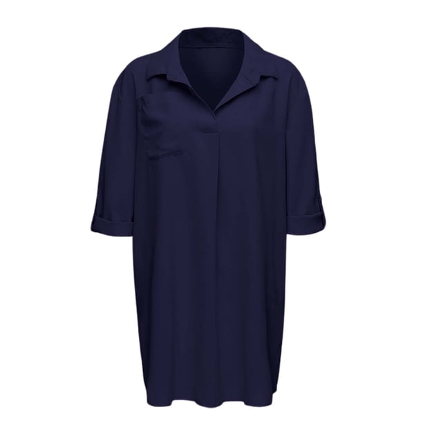 WILLBEST Vestido Midi Nuevo Para Mujer, Vestido De Baño De Moda Con Cuello En V Para Playa Y Sol