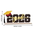 thumbnail image 3 of 3D Wooden Desktop For The 2026 Graduation Season – Graduation Holiday Decorative Item And GRAD, 3 of 9