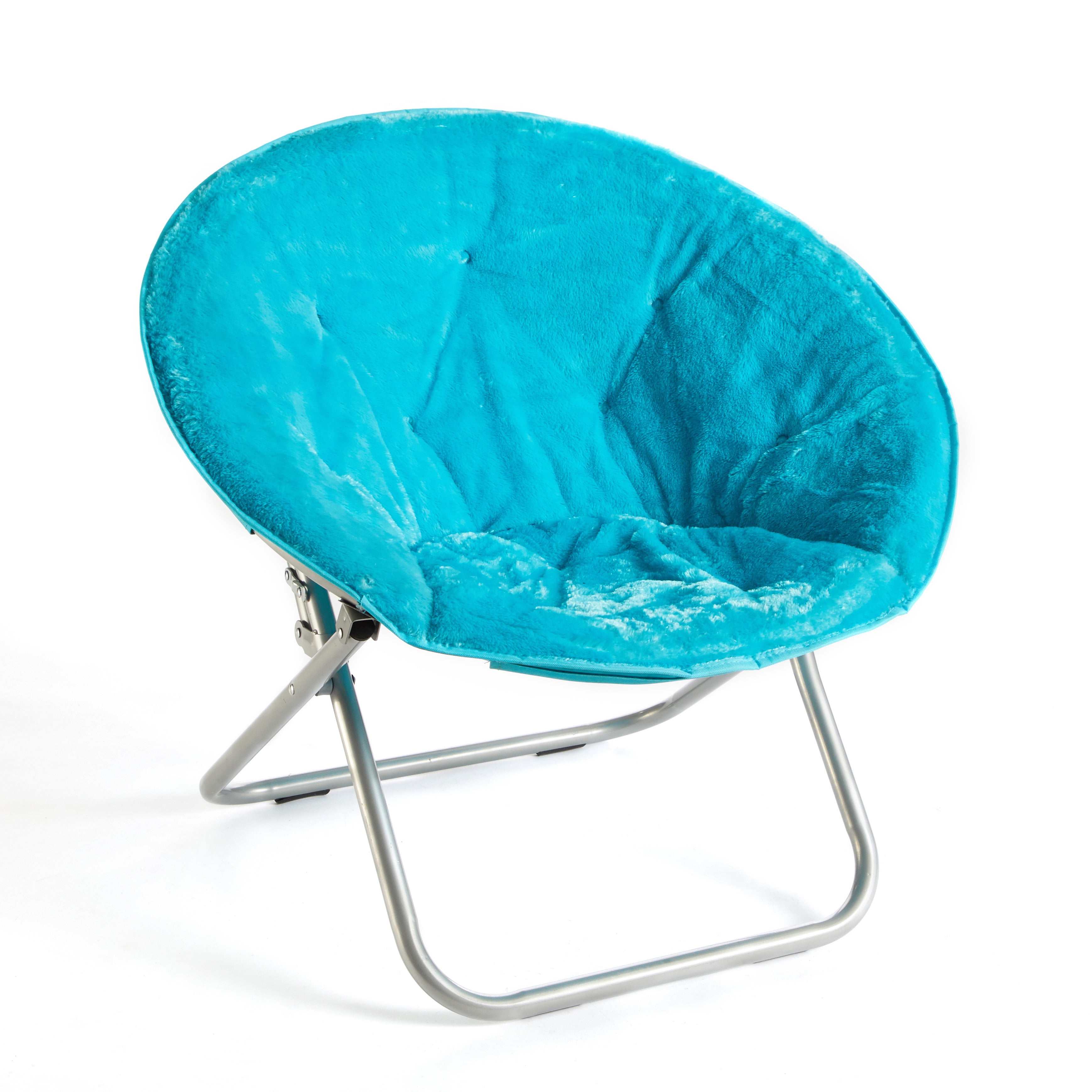 Light blue saucer chair deals