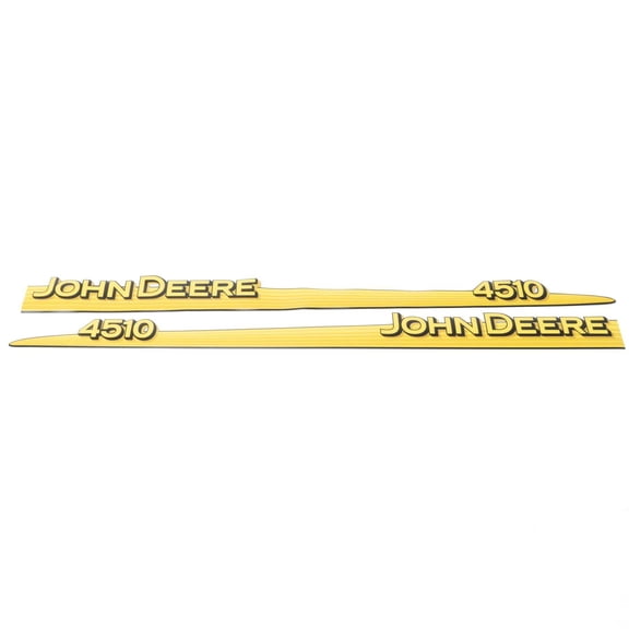 John Deere Hood Trim Decal Set - LVU12289 LVU12290 - 4510