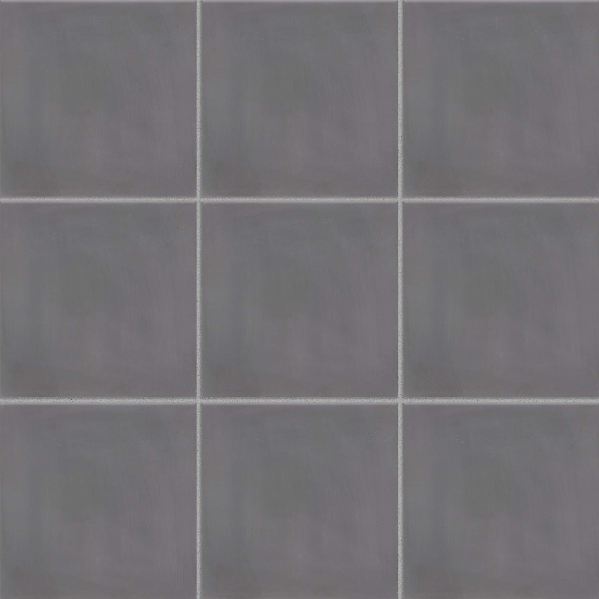 Remy 8" x 8" Matte Smoke Cement Outdoor Accent Tile