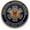 Antique Bronze with Navy Blue Enamel, variant on Zorratin Emotional Support Vehicle 3D Metal Car Emblem, Silver, 2.4"