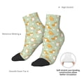 thumbnail image 6 of Rocae Dog And Flower for Premium Adult Socks,Comfortable, Breathable, and Durable Socks, Perfect for Everyday Wear, 6 of 7
