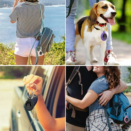 4 Pack Case for Apple AirTags Holder, AirTag Keychain Air Tag with Key Ring Cases, Anti-Scratch Air Tag Silicone Holder Accessories for Dog Pet Collar Keys,Black&White
