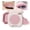 02# Half Pink, variant on Matte Single Eyeshadow Palette, Nude Beige Brown Eyeshadow, Ultra-fine Smooth Powder, Lightweight Blendable Formula, Daily Matte Eyes Makeup