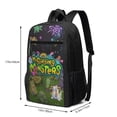 thumbnail image 3 of My Singing Monsters Sports Backpacks 17 Inch Schoolbag Adults Rucksack Simple Casual Daypack Lightweight Laptop Backpack Computer Bag, 3 of 6
