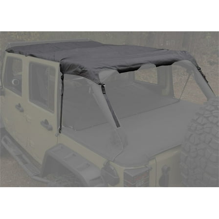 Rugged Ridge by RealTruck | 13622.35 Montana Pocket Island Topper, Black Diamond; 2010-2018 Wrangler JK, 4 Door Compatible with Select: 2015-2018 Jeep Wrangler Unlimited, 2012-2014 Jeep Wrangler