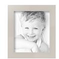 thumbnail image 2 of ArtToFrames 7" x 8" Slanted Lip White Picture Frame, 7x8 inch White Wood Poster Frame (WOM-4825),  Pack, 2 of 7