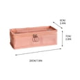 thumbnail image 2 of Kcavykas Clearance Sales Home Storage OrganiserTransparent Large Capacity Pencil Bag Student Stationery Pencil Box, 2 of 2