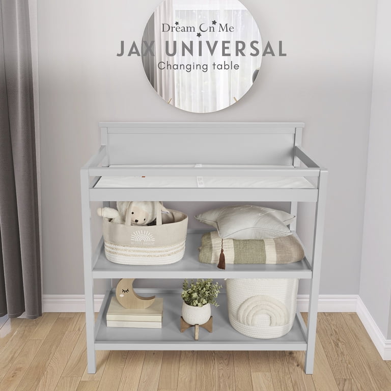 Dream On Me Jax Universal Changing Table, Pebble Grey photo 4