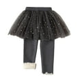 thumbnail image 2 of Esaierr Kids Baby Spring Fall Leggings Pants with Skirt for Girls Bottoms Trousers Elastic Bottoms Toddler Warm Girls Tutu Skirt Pants for 1-8Y, 2 of 8