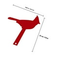 thumbnail image 6 of ETHZZLE Decorative Stake Bird Shape Mailbox Ornament Red Acrylic 1Set 9.8*8.9*0.4in, 6 of 8