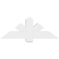 thumbnail image 2 of 48"W x 18"H x 4"D x 6"F, 9/12 Pitch, Kennewick Architectural Grade PVC Gable Bracket, 2 of 8