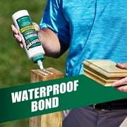 Titebond Waterproof Glue for Wood, White, 8 fl oz