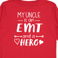 thumbnail image 4 of Inktastic My Uncle is an EMT and a Hero Boys or Girls Long Sleeve Toddler T-Shirt, 4 of 5