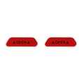 thumbnail image 1 of Unatoiry 4PCS/Set Car Door Stickers Warning Mark Tape Auto Exterior Reflective Tape Auto Exterior Accessories Open Sign Safety Reflective Strip red 2Set, 1 of 6