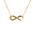 thumbnail image 1 of Collar Infinito LuckyLy Eva Acero Inoxidable Dorado UNITALLA, 1 of 5