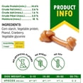 thumbnail image 4 of Dog Treats Peanut Butter Bones with Cranberry & Rawhide Free Chew 10.6 Oz - Pet Natural Mini & Big Snacks Premium Collagen & Bulk Best Chews for Small & Large Dogs (Peanut Butter), 4 of 10