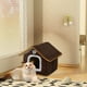 thumbnail image 4 of Decoración del hogar, decoración de habitaciones, decoración de paredes, casa para perros, casa plegable para gatos, camas para gatos, tienda de campaña para gatos, base antideslizante, techo extraíbl, 4 of 6