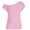 Pink, variant on Jgppe Summer Blouse for Women Trendy Solid Color off the Shoulder Shirts Tops Plus Size T Shirts