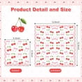 thumbnail image 2 of 100 Pcs Serviettes en Papier Cerise – Serviettes de Fête Jetables Cerise, 2 of 6