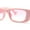 Pink, variant on Pastel Pop Color Mod Narrow Rectangle Fashion Sunglasses Blue