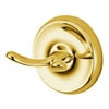 Elements Of Design Eba317pb Double Hook Robe Hook From The Petosky Collection - Brass