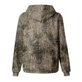 thumbnail image 4 of kmaduk Light Camo Hoodies for Teen Girls Cute Sweatshirt Maple Leaf Print Oversized Fleece Sweatshirts Pullover Tops with Pocket (Grey, 2-3 Years), 4 of 6