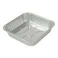 thumbnail image 3 of 20pcs Stackable Baking Trays for Air Fryers Use Square Aluminum Foil Containers, 3 of 14