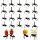 thumbnail image 1 of Tenedor de fruta de hormiga CHAO 24 piezas Plástico Negro, 1 of 5