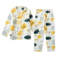 thumbnail image 5 of Pijamas de gasa de algodón puro para embarazadas de Yuezi Clothing para mujeres, primavera, otoño e invierno, posparto, lactancia materna, 5 of 5