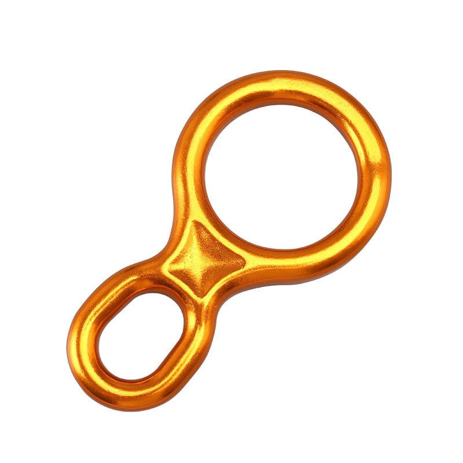 Discensore A 8 In Lega Alluminio-Magnesio Per Arrampicata - Carico 35 KN, Per Corde 8-13 Mm - Foto 8