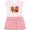 Pink With Stripes, variant on Inktastic Gingerbread Couple Gift Toddler Girl Dress