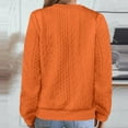 thumbnail image 4 of Perfectbot Fall Jacekts for Women Cable Knit Full Zip Comfy Coat Sweater Cardigan Casual Outfits Outerwear, 4 of 7