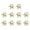 White, variant on Yammee Pack of 10 Elegant Doves Brooch Pin Small Doves Brooch Stylish Clothing Pin