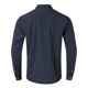 thumbnail image 2 of Camisas Para Hombre Hombres manga larga otoño invierno casual top blusa camisas (Dark Blue, XXL), 2 of 4