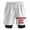 White, variant on Number One Girl Fake Two Shorts 2024 Kpop SweatShorts Hip Hop Style Basketball Shorts