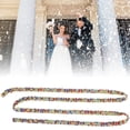 thumbnail image 2 of Rhinestones Cup Chain,1 Yard 3 Rows Rhinestone Trimming Chain Glass Rhinestones Chain Trim High Capacity, 2 of 11