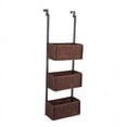 thumbnail image 2 of Over-The-Door 3-Tier Basket Storage - Espresso w/ Black, 2 of 5