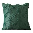 thumbnail image 3 of Fundas Almohada Felpa Suave Con Copo Nieve Y Navidad Color Blanco, 3 of 6