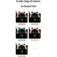 thumbnail image 5 of Car Steering Wheel Cover 38 cm Fits Most Vehicles Fluffy Plush Cute Panda Ears Steering Wheel Cover for Women, Grey, 5 of 7