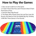 thumbnail image 2 of Juego de mesa de ajedrez Fidget Toy HUOGUO Big Pop Game Jumbo Pop, 2 of 5