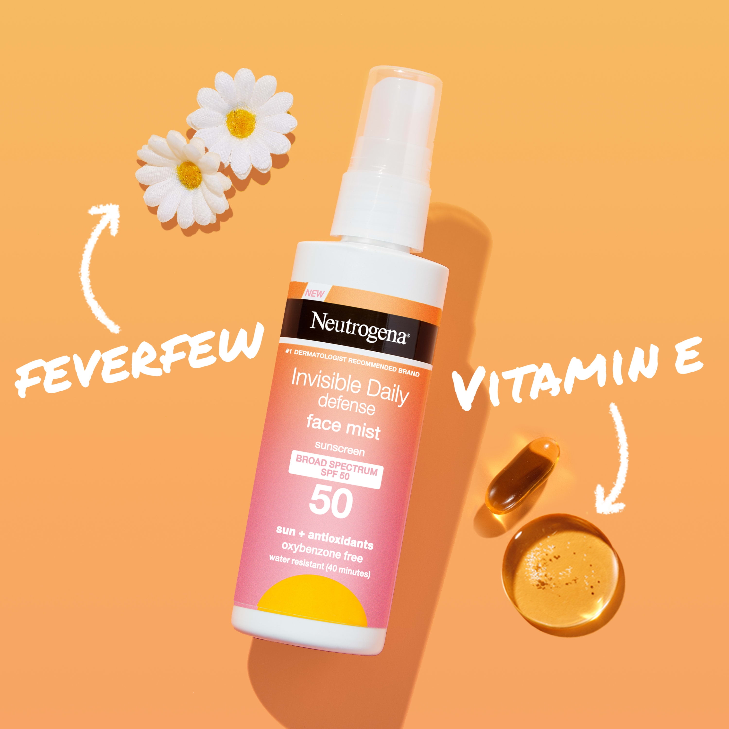 neutrogena sunscreen face mist