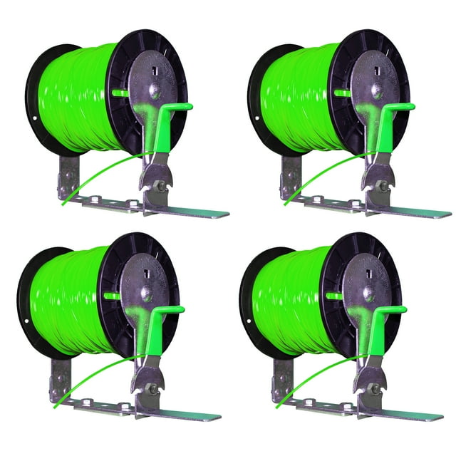 Green Touch Industries XD105 Trimmer Line Spool Rack with Cutter (4 Pack)