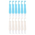 thumbnail image 4 of Enhebrador de agujas, 12 Uds., enhebrador automático de plástico, accesorio para máquina de coser, diseño revolucionario Jadeshay  A, 4 of 8