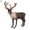F, variant on Animal Figurine Durable Cognitive Competence Educational Toy Desk Decoration Christmas Elk Reindeer Sculpture for Kids
