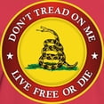 thumbnail image 3 of CafePress - DTOM Gadsden Flag (Logo) T Shirt - Women's Traditional Fit Dark T-Shirt, 3 of 4