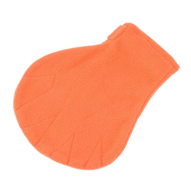Small Animals Bonding Calming Glove, Washable Protection Sugar Glider Bonding Mitt For Hedgehog Orange