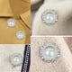 thumbnail image 4 of Botones de perlas de imitación de diamantes de imitación 16mm redondo Retro Metal DIY coser adornos artesanales para bolsa de ropa zapatos 10 Piezas Sweethay HA000075-00B, 4 of 6