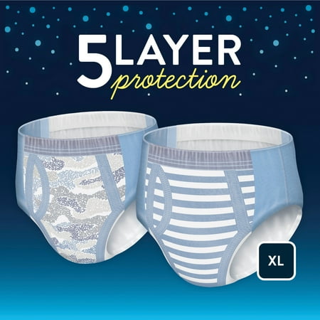 Goodnites Overnight Underwear for Boys, XL (95-140 lb.), 28 Ct